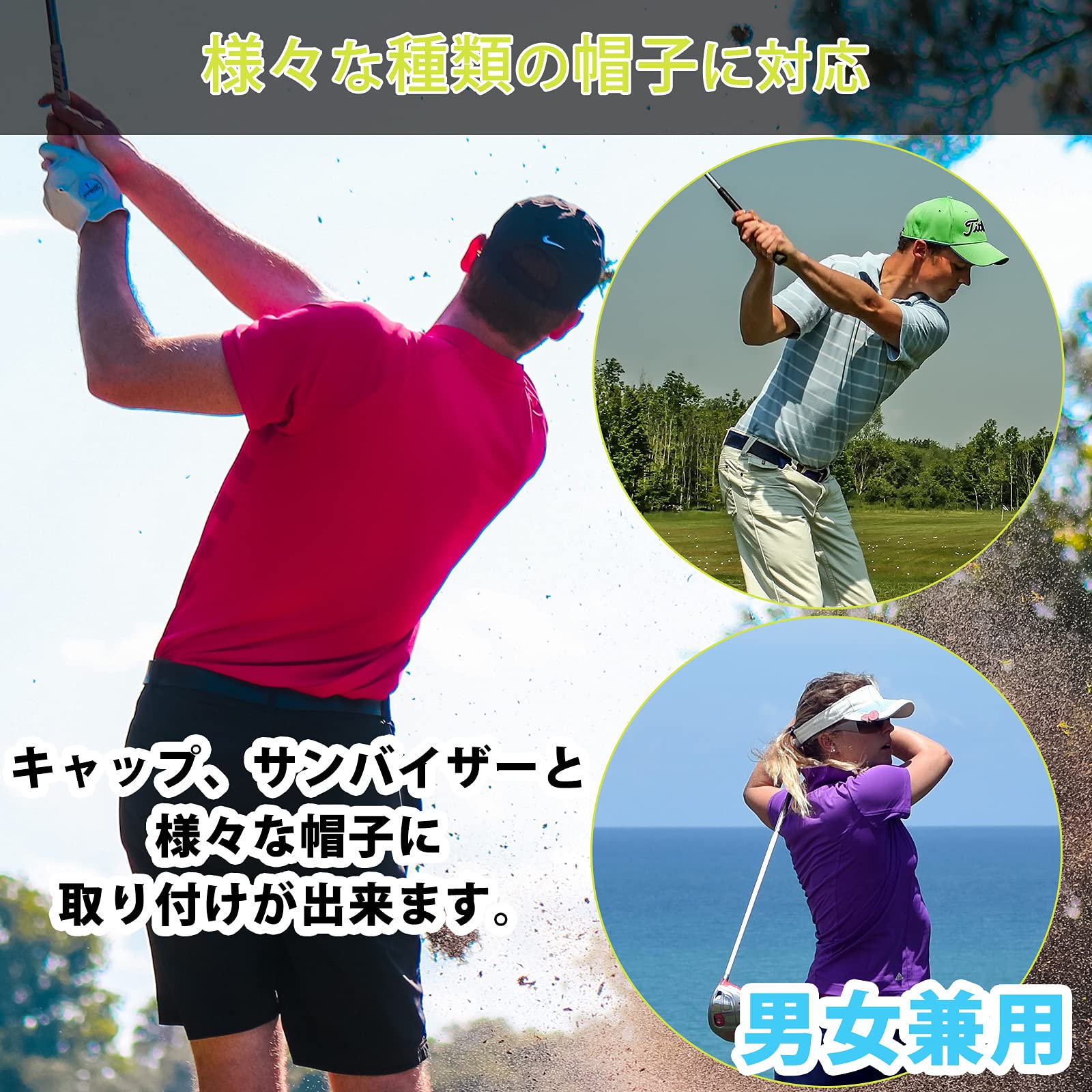 Amazon | GRJ ゴルフ マーカー グリーンフォーク マグネット